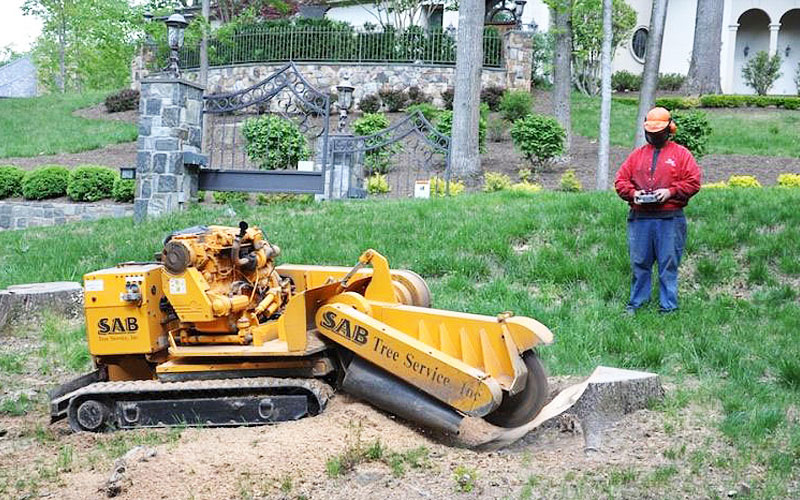 SAB Stump Removal Machine